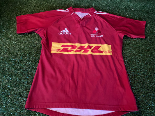 Western Province South Africa African Rugby Union Medium Mans Rare Adidas Jersey