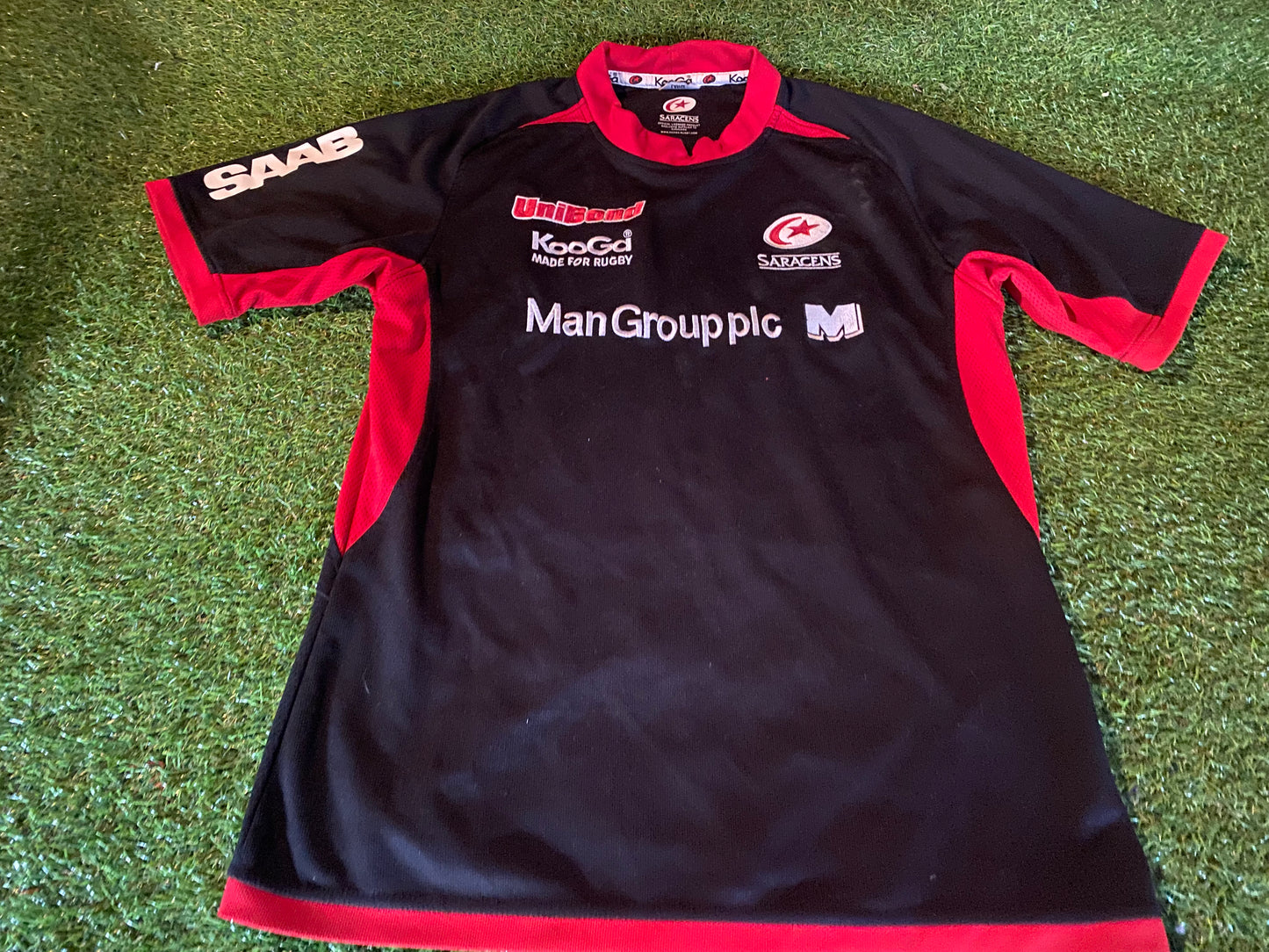 Saracens England English Rugby Union Large Mans Kooga Made Jersey