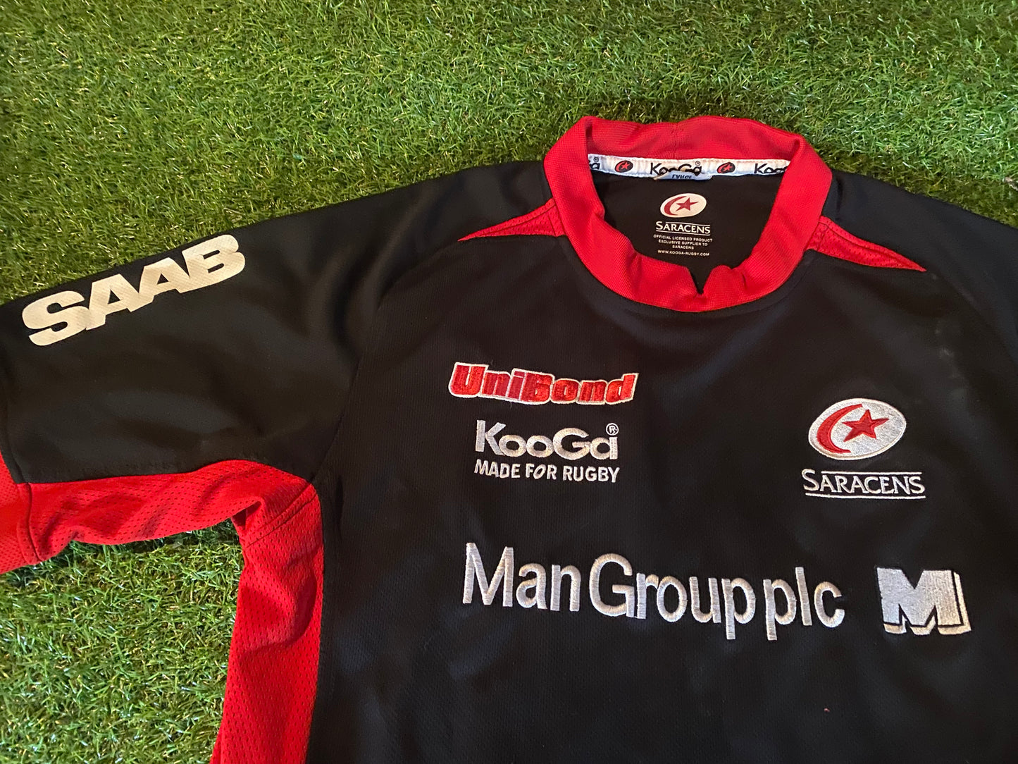 Saracens England English Rugby Union Large Mans Kooga Made Jersey