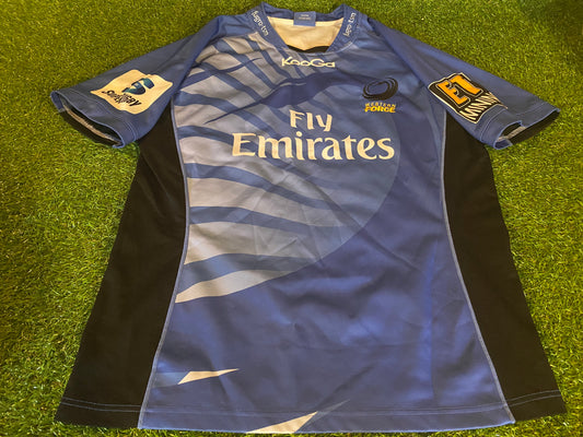 Western Force Australia Oz Rugby Union Football XXL 2XL Mans Kooga Home Jersey