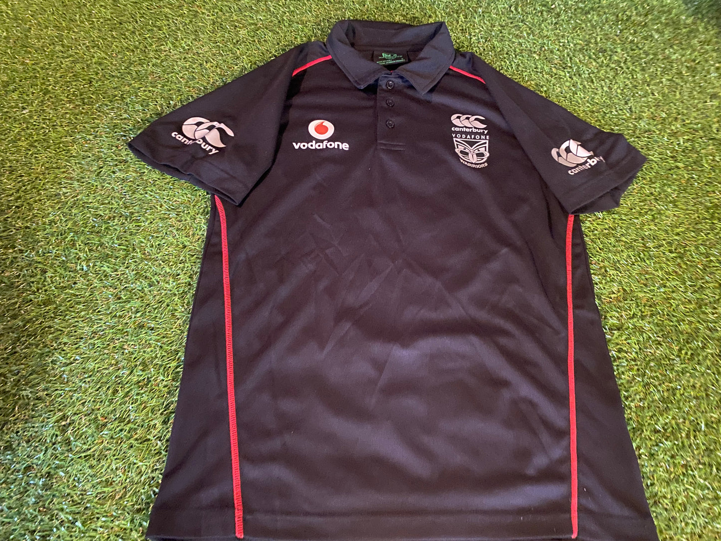 New Zealand Warriors Rugby League Football Small Mans NRL Lighter Polo Jersey