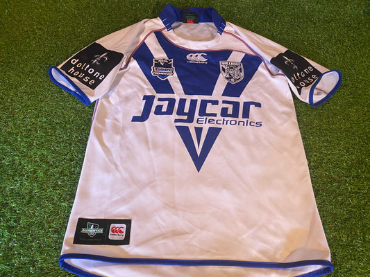 Canterbury-Bankstown Bulldogs New Zealand Rugby League Football Medium Mans NRL CCC Jersey
