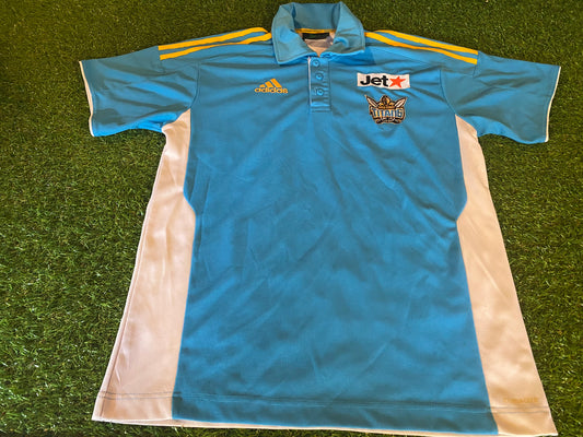 Gold Coast Titans Australia Rugby League Football Small Mans Adidas Polo Jersey