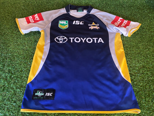 North Queensland Cowboys Rugby League Football Large Mans NRL Home Jersey
