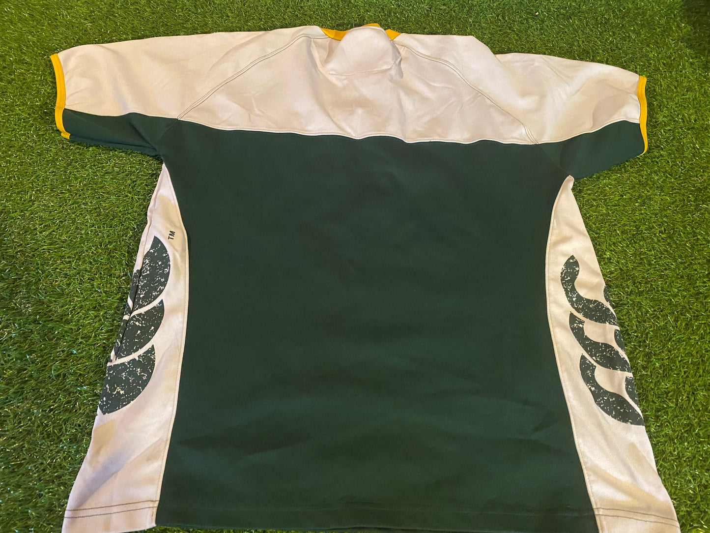 South Africa African Springboks Rugby Union XL Extra Large Mans Vintage CCC Jersey