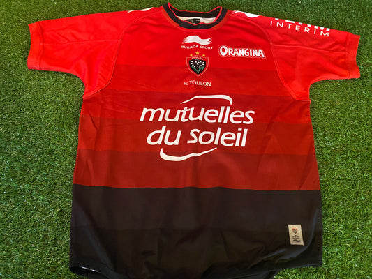 RCT Touloun France French Rugby Union Football Large Mans Player Issued Jersey