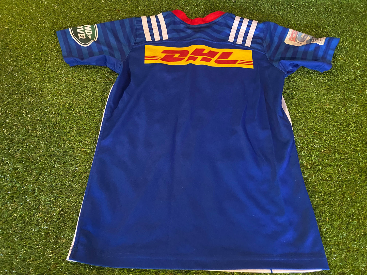 DHL Stormers South Africa African Springboks Rugby Union Small Mans Adidas Made Jersey