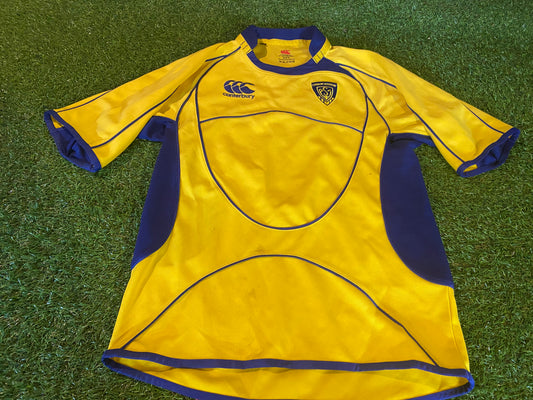 Clermont Auvergne France French FFR Rugby Union Medium Mans Vintage CCC Made Jersey