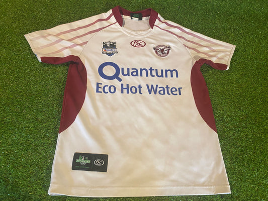 Manly Warringah Sea Eagles Australia Rugby League Football Small Mans NRL Home Jersey
