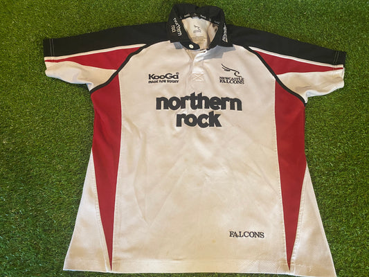 Newcastle Falcons England Rugby Union Football large Mans Kooga Made Jersey