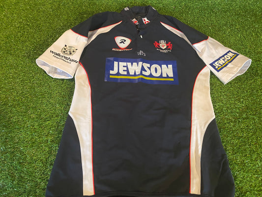 Gloucester England Rugby Union Football Large Mans Tight Fit Player Issued Jersey