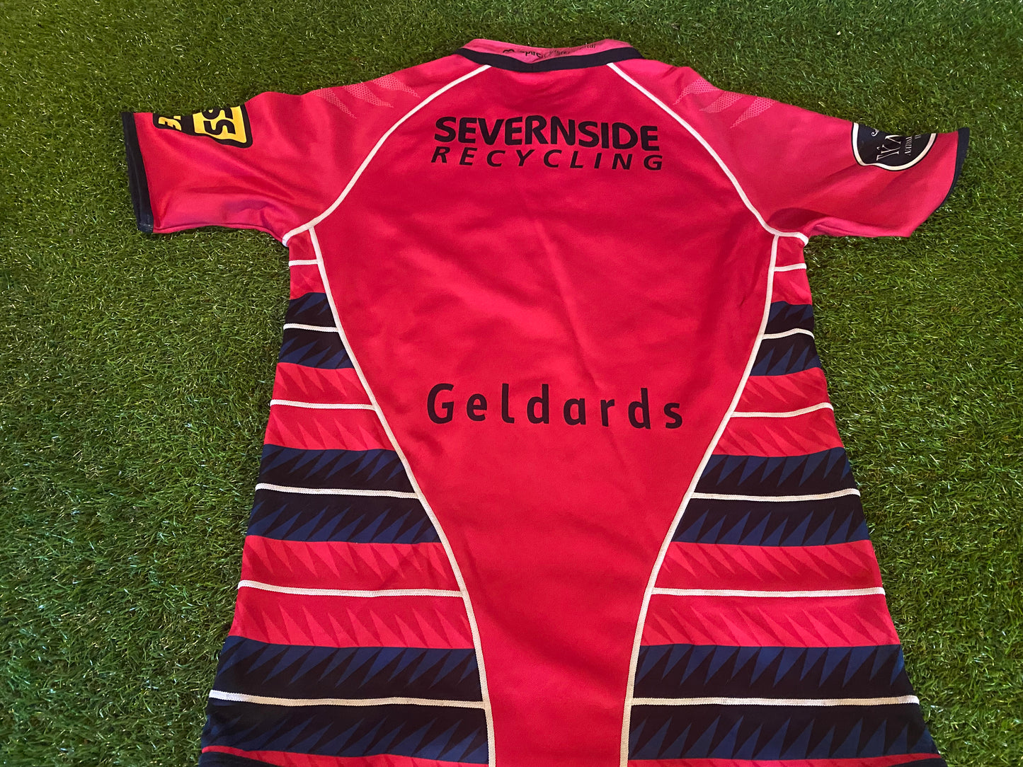 Cardiff Blues Wales Welsh Cymru Rugby Union Football Medium Mans CCC Made Jersey