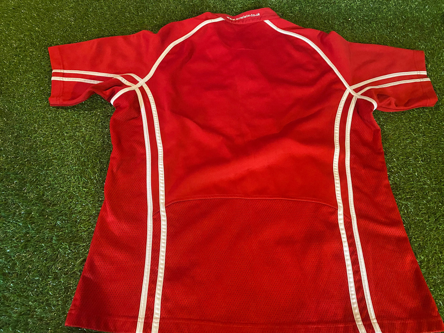 Scarlets Wales Welsh Cymru Rugby Union XL Extra Large Mans Kooga Made Jersey