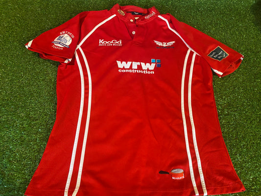 Scarlets Wales Welsh Cymru Rugby Union XL Extra Large Mans Kooga Made Jersey