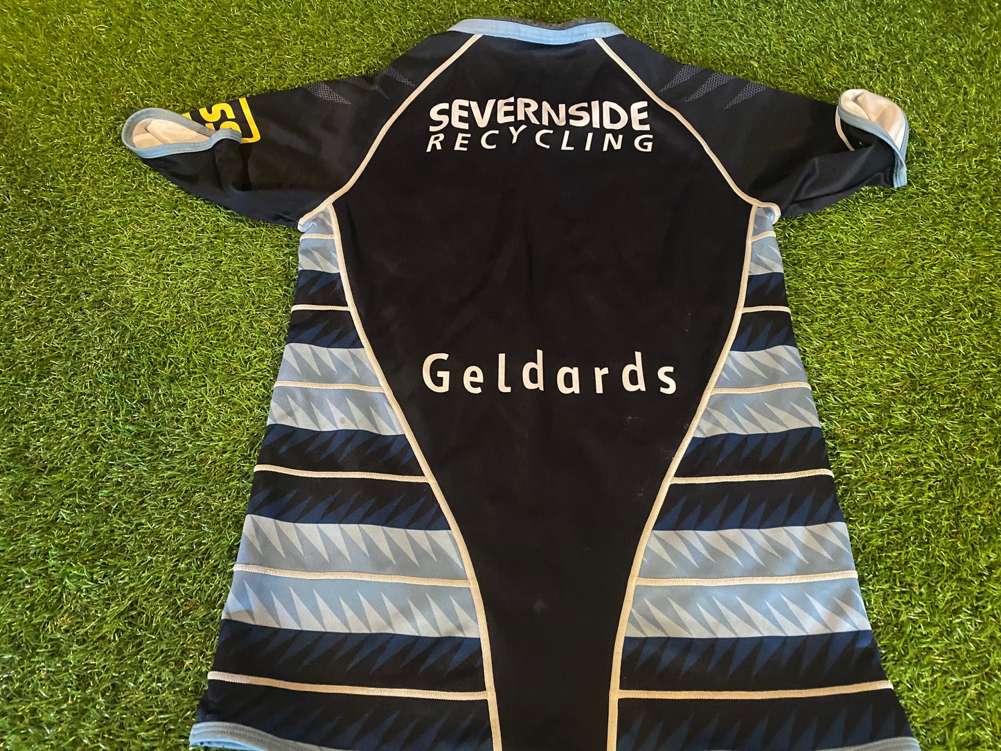 Cardiff Blues Wales Welsh Cymru Rugby Union Football Small Mans CCC Made Jersey