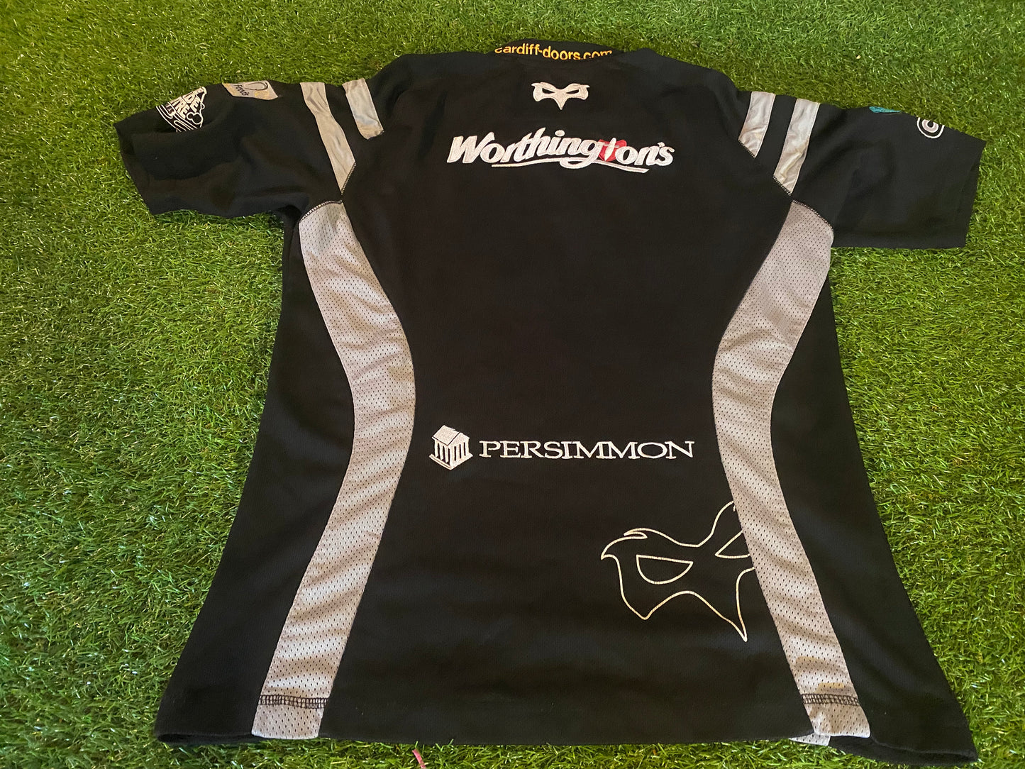 Ospreys Wales Welsh Cymru Rugby Union Medium Mans Kooga Made Jersey