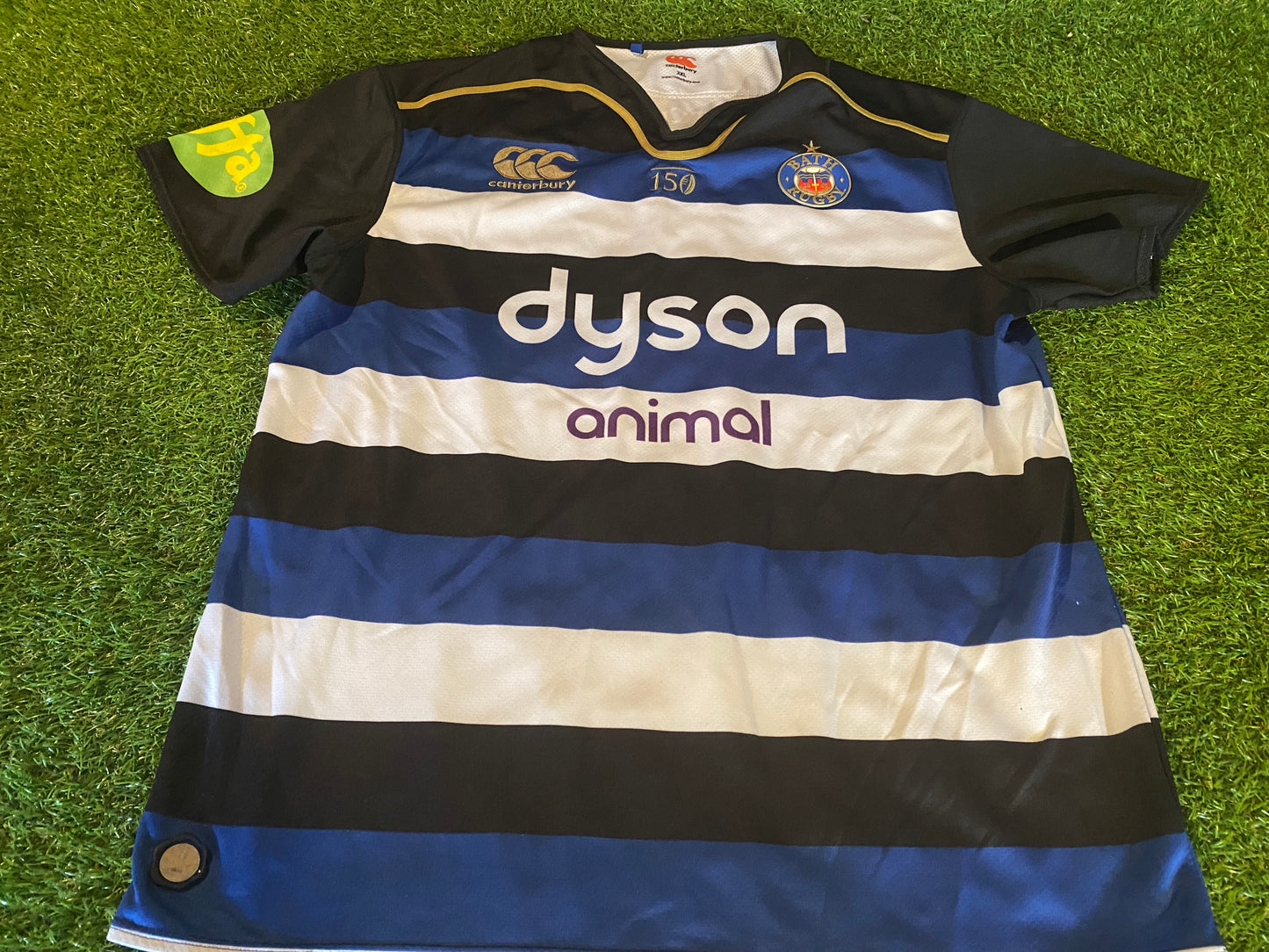 Bath RFC England Rugby Union Football Big XXL 2XL Mans CCC 150 Year Jersey