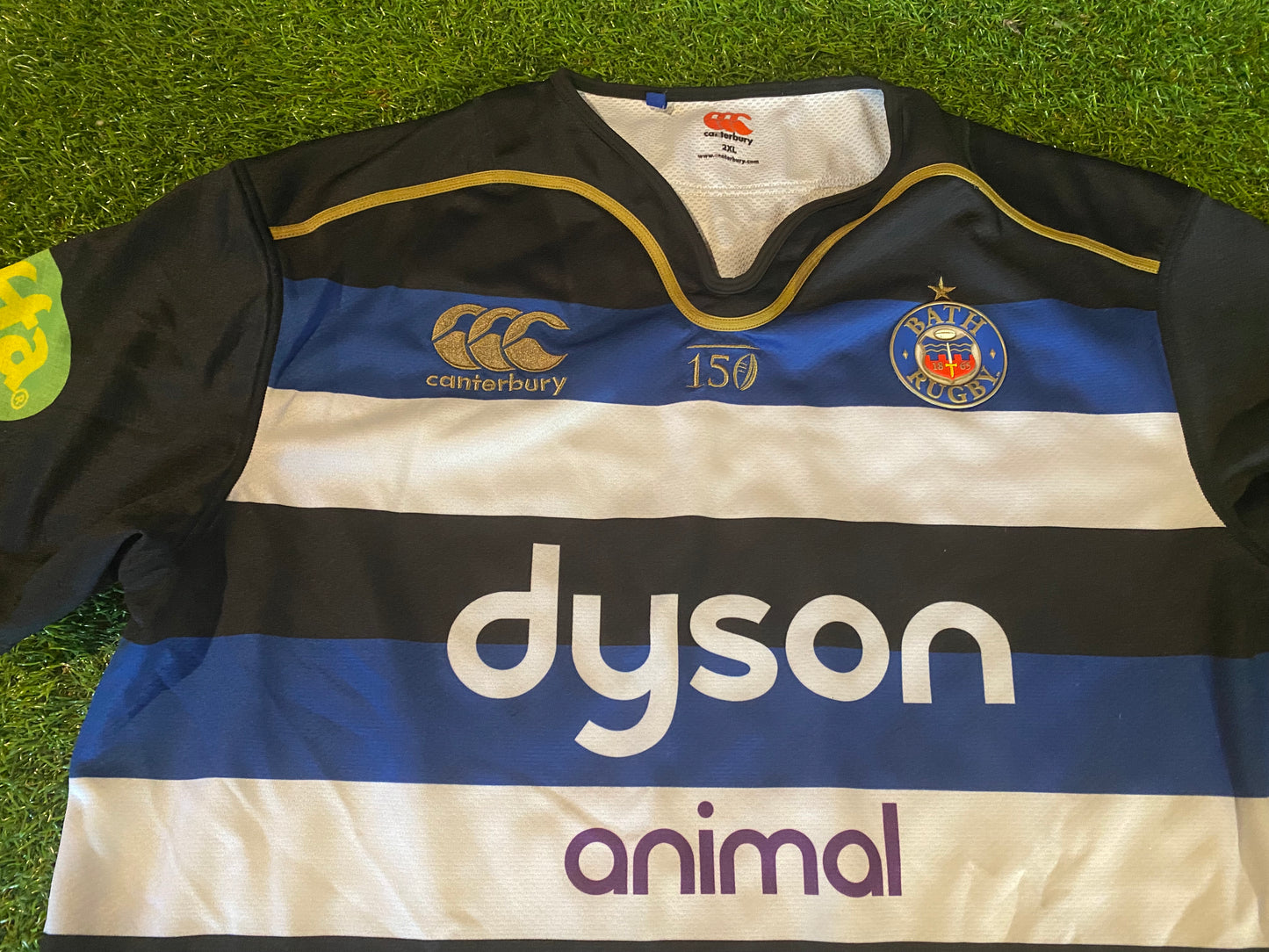 Bath RFC England Rugby Union Football Big XXL 2XL Mans CCC 150 Year Jersey