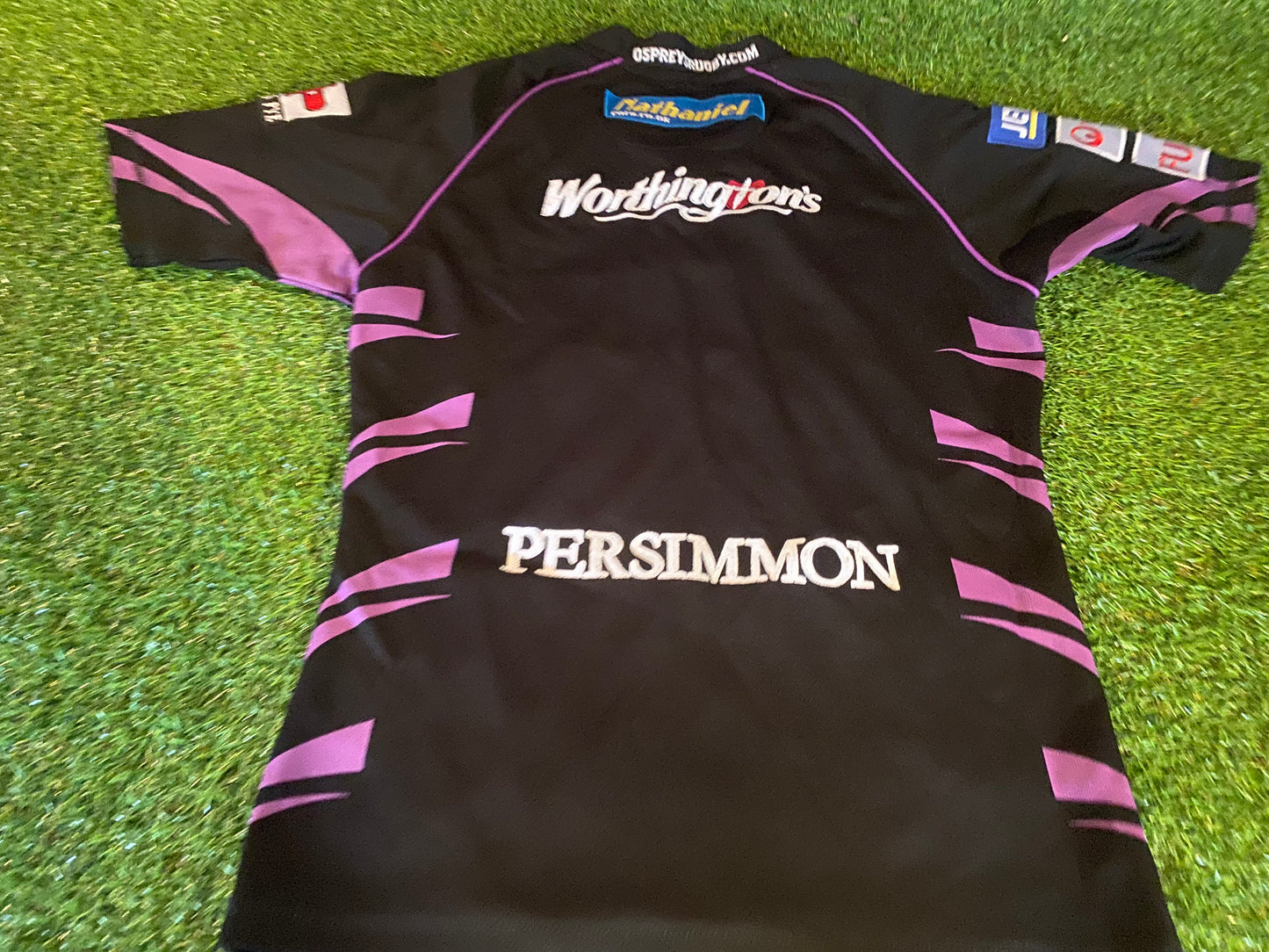 Ospreys Wales Welsh Cymru Rugby Union Small Mans Kooga Made Jersey