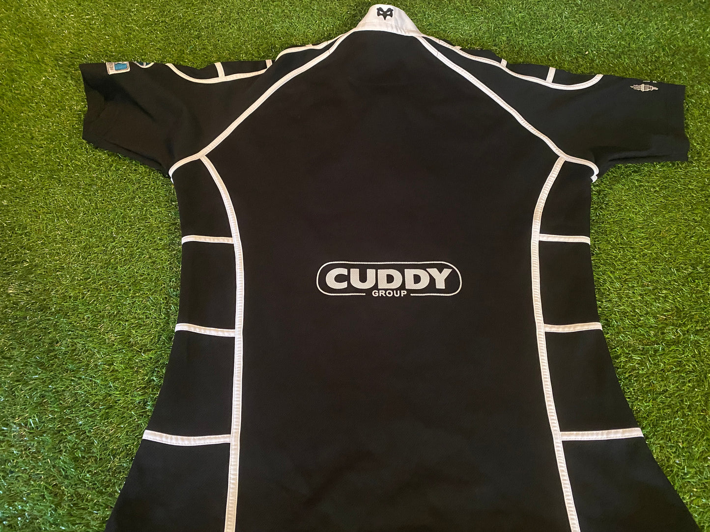 Neath Swansea Ospreys Wales Welsh Cymru Rugby Union XXL 2XL Mans Kooga Made Jersey