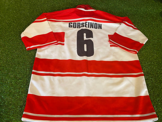 Gorseinon RFC Wales Welsh Cymru Rugby Union XXL 2XL Mans Match Worn no Jersey