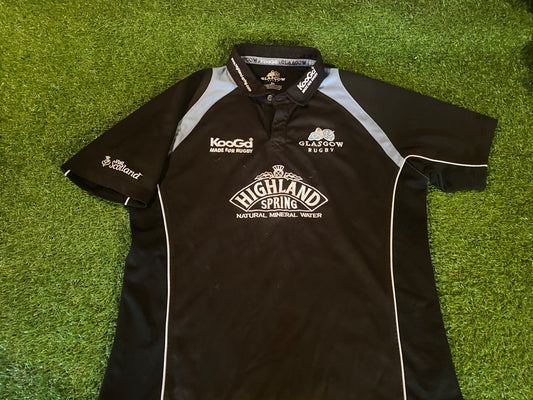 Glasgow Warriors Scotland Scottish Rugby Union XXL 2XL Mans Kooga Made Jersey