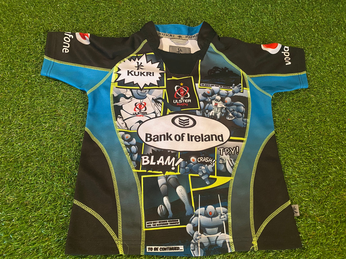 Ulster Rugby Kit Sam Ulster Northern Ireland Rugby Union Small Boys 5-6 Year Old Kukri Cart ...