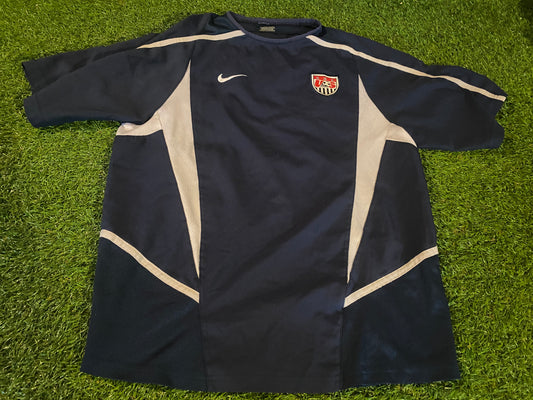 USA United States Soccer Football XL Boys / Youths 13-14 yr Nike Made Away Jersey