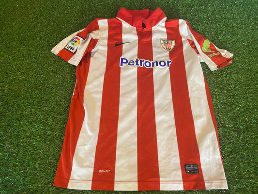 Athletic Club Bilbao Spain Soccer Football XL Boys / Youths 13-14 yr Nike Made Home Jersey