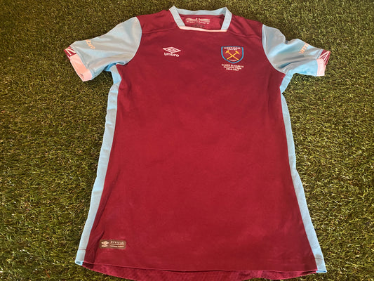 West Ham United Soccer Football XL Boys / Youths 13-14 yr Rare 2017 Umbro Jersey