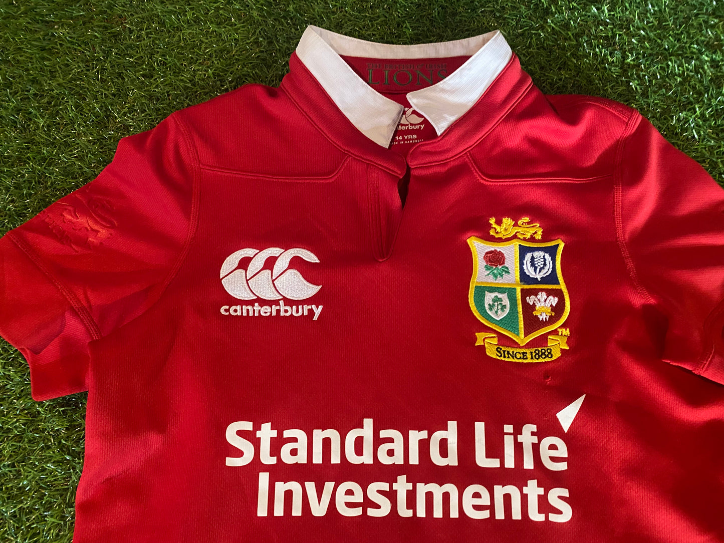 British & Irish Lions Rugby Union Youths / XS Mans CCC 2017 Tour of New Zealand Jersey
