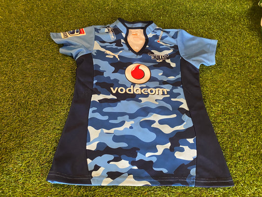 Bulls South Africa African Springboks Rugby Union Womans Large Puma Home Jersey