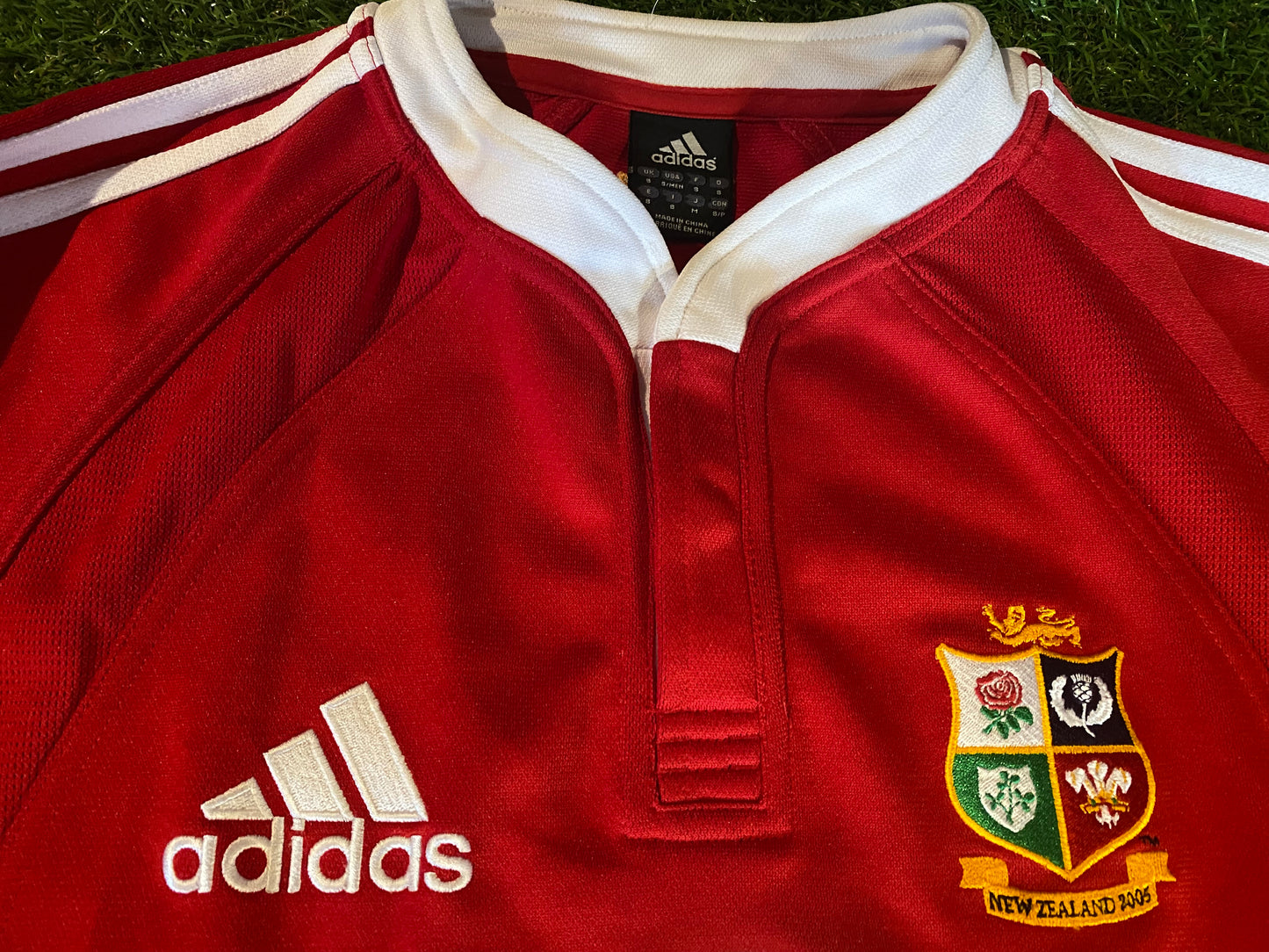 British & Irish Lions Rugby Union Football Small Mans 2005 Adidas Tour of New Zealand Jersey