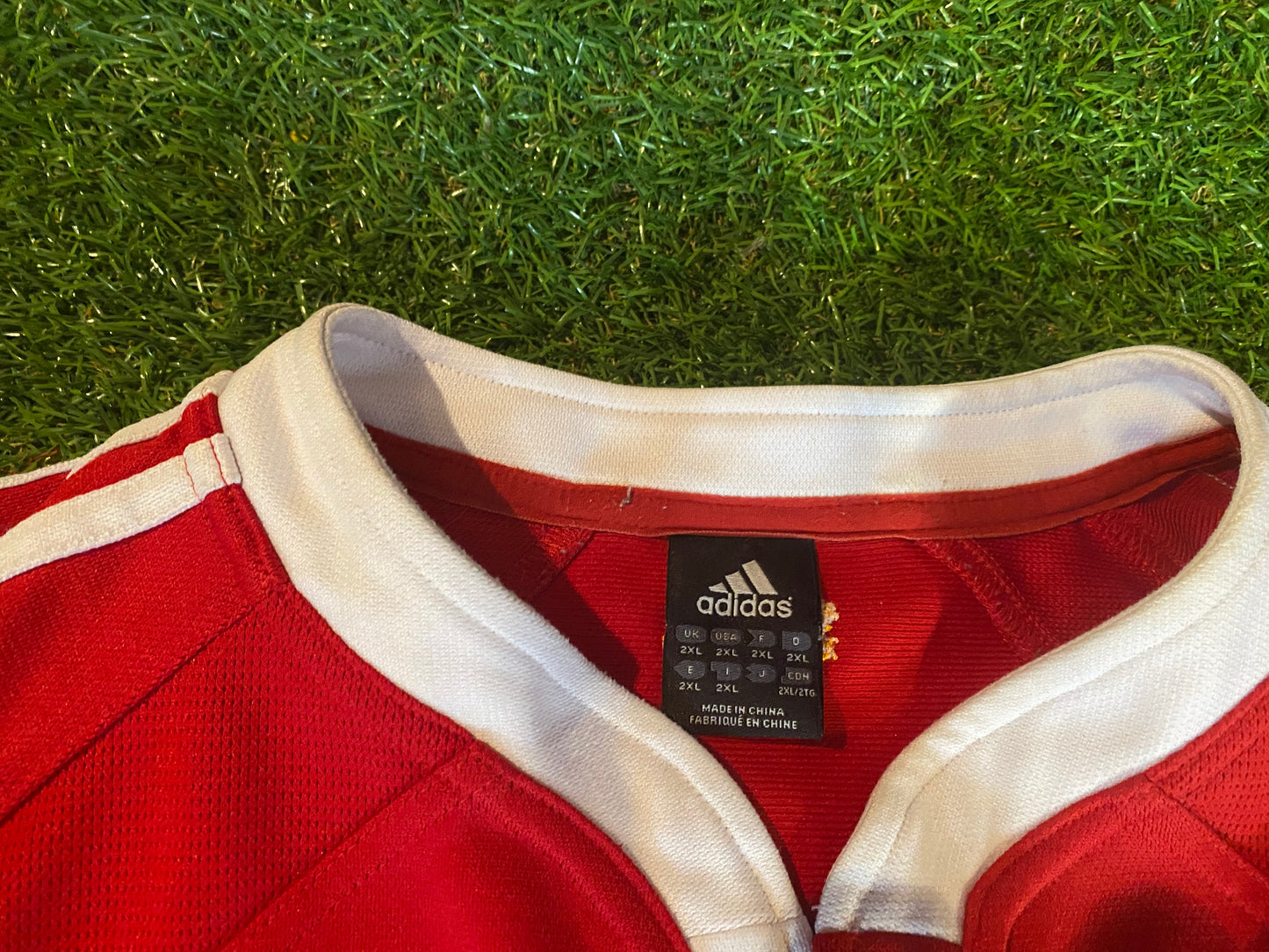 British & Irish Lions Rugby Union Football XXL 2XL Mans 2005 Adidas Tour of New Zealand Jersey