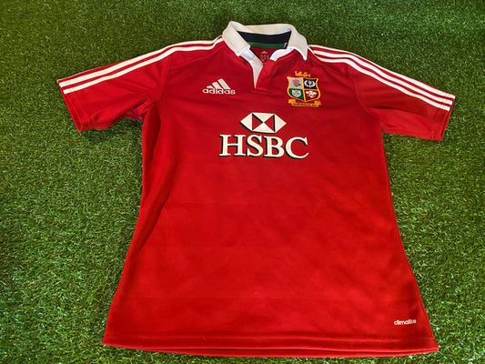 British & Irish Lions Rugby Union Football Medium Mans 2013 Adidas Tour of Australia Jersey