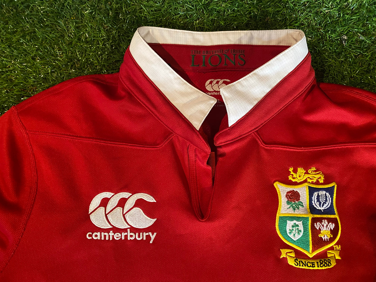 British & Irish Lions Rugby Union Football XL Extra Large Mans 2017 CCC Tour of New Zealand Jersey