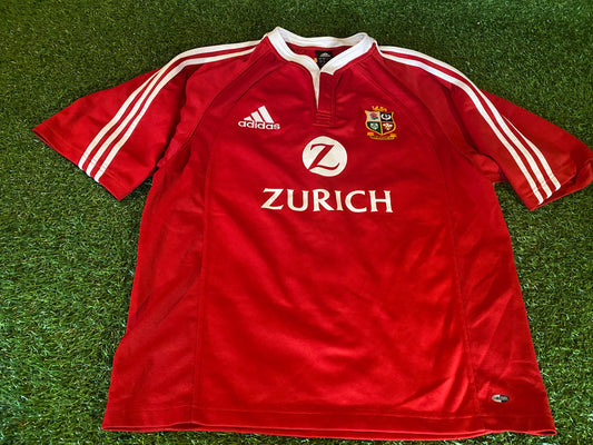 British & Irish Lions Rugby Union Football Large Mans 2005 Adidas Tour of New Zealand Jersey