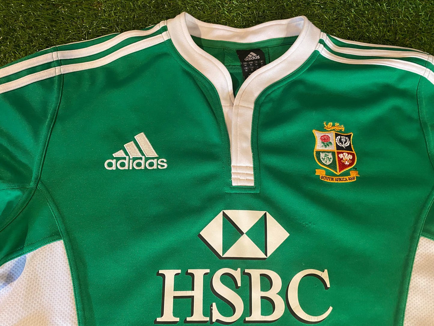British & Irish Lions Rugby Union XL Extra Large Mans 2009 Adidas Tour of South Africa Jersey