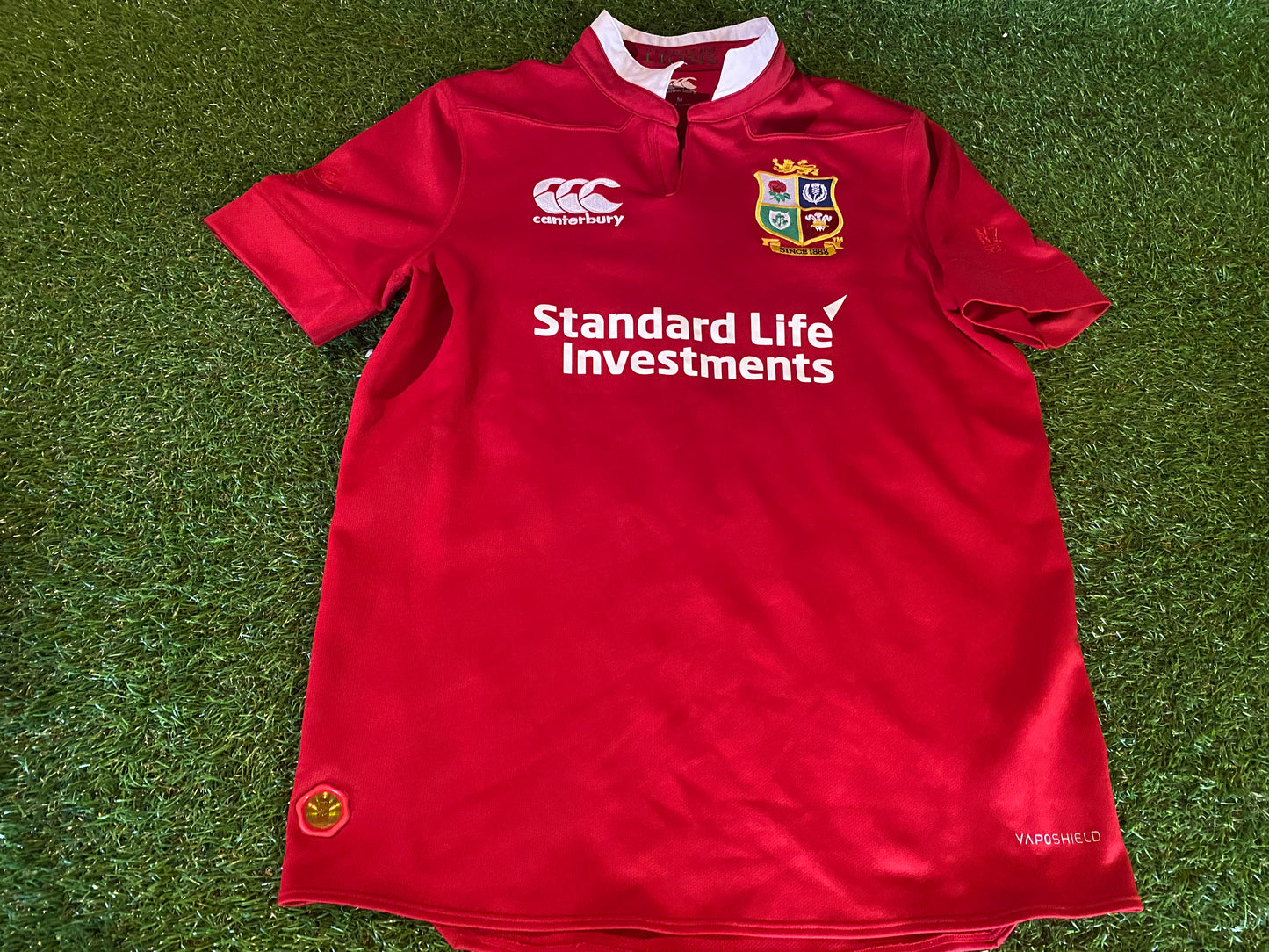 British & Irish Lions Rugby Union Football Medium Mans 2017 CCC Tour of New Zealand Jersey