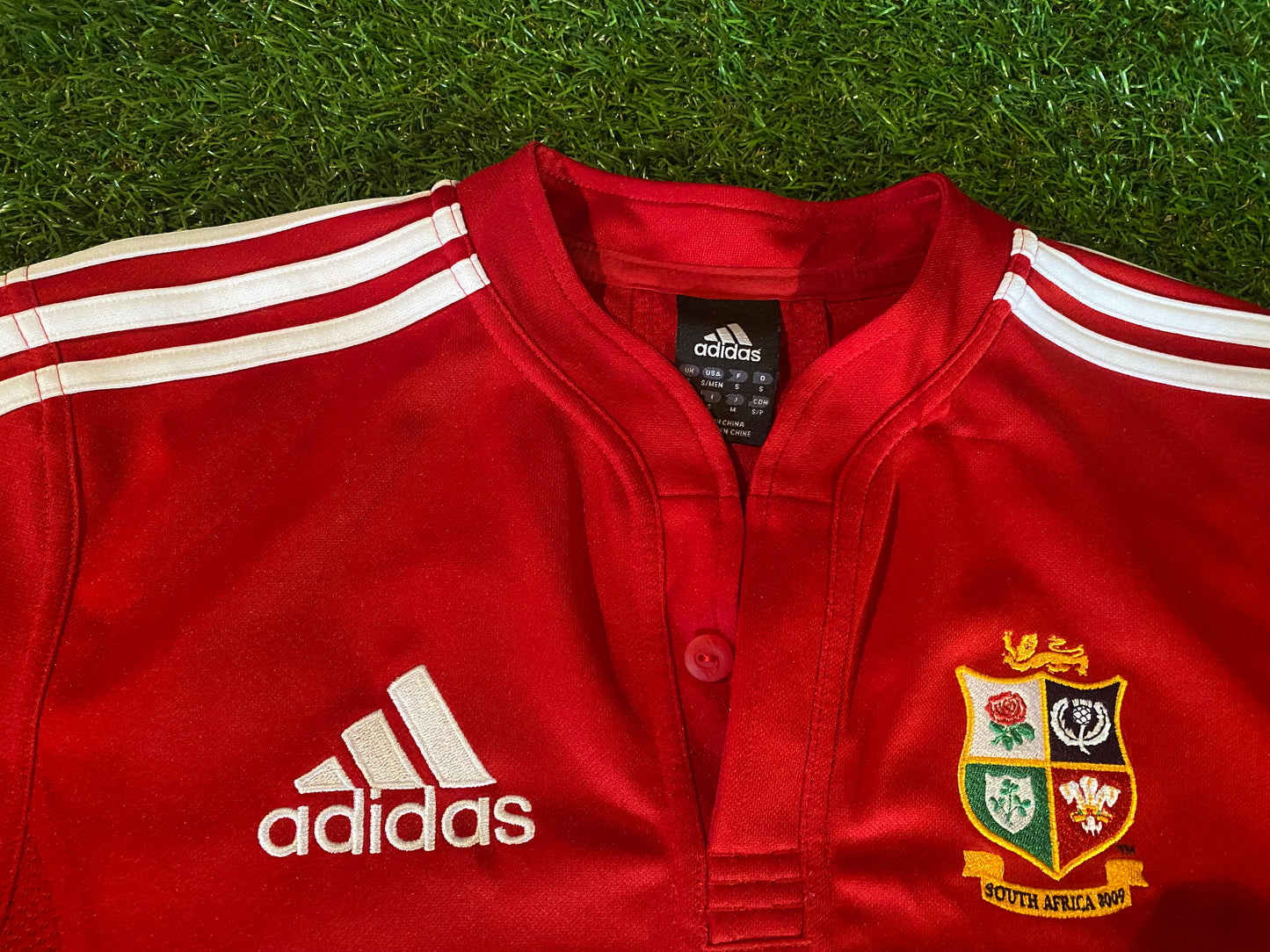 British & Irish Lions Rugby Union Football Small Mans 2009 Adidas Tour of South Africa Jersey