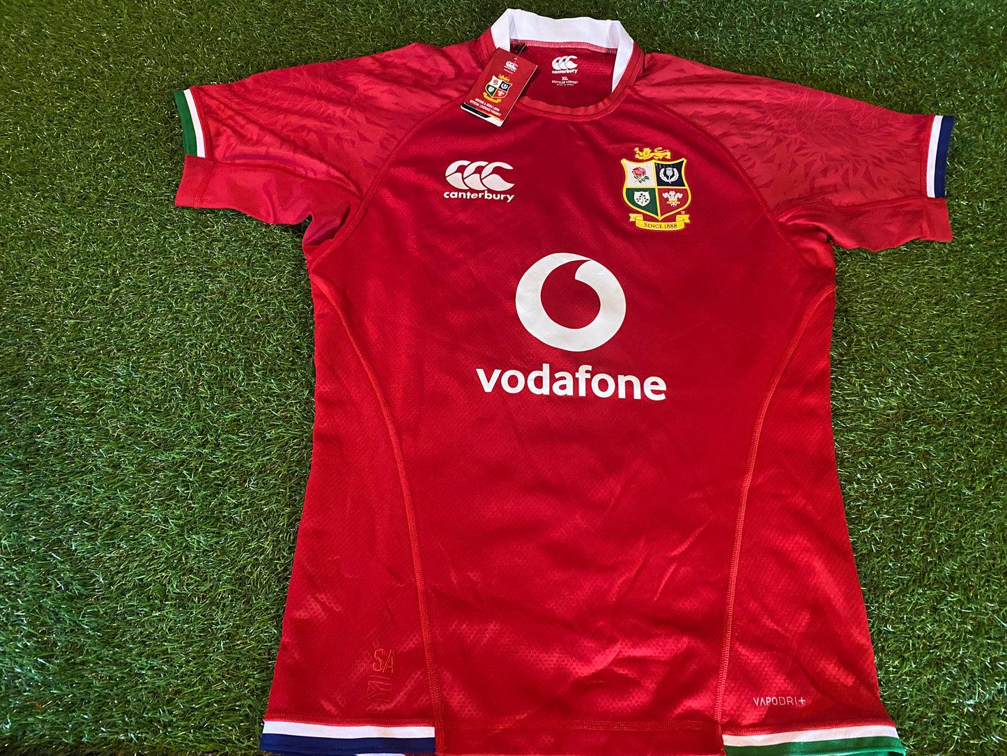 British & Irish Lions Rugby Union XL Extra Large Mans NEW 2021 Adidas Tour South Africa Jersey