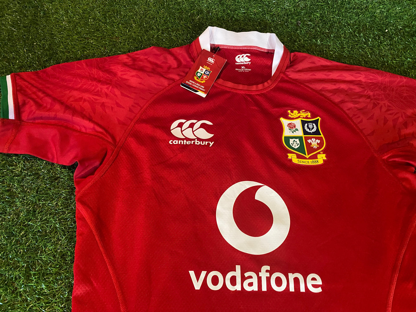 British & Irish Lions Rugby Union XL Extra Large Mans NEW 2021 Adidas Tour South Africa Jersey