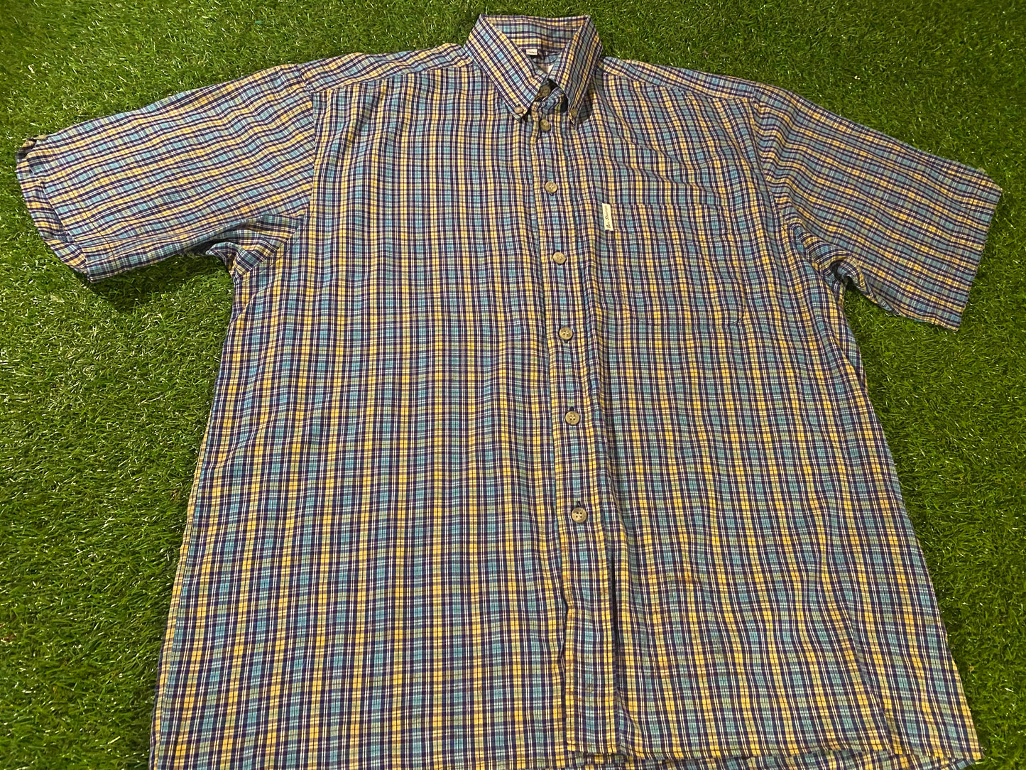 Ben Sherman Ska Mod Skinhead Clothing Size 3L Large Mans Short Sleeved Shirt