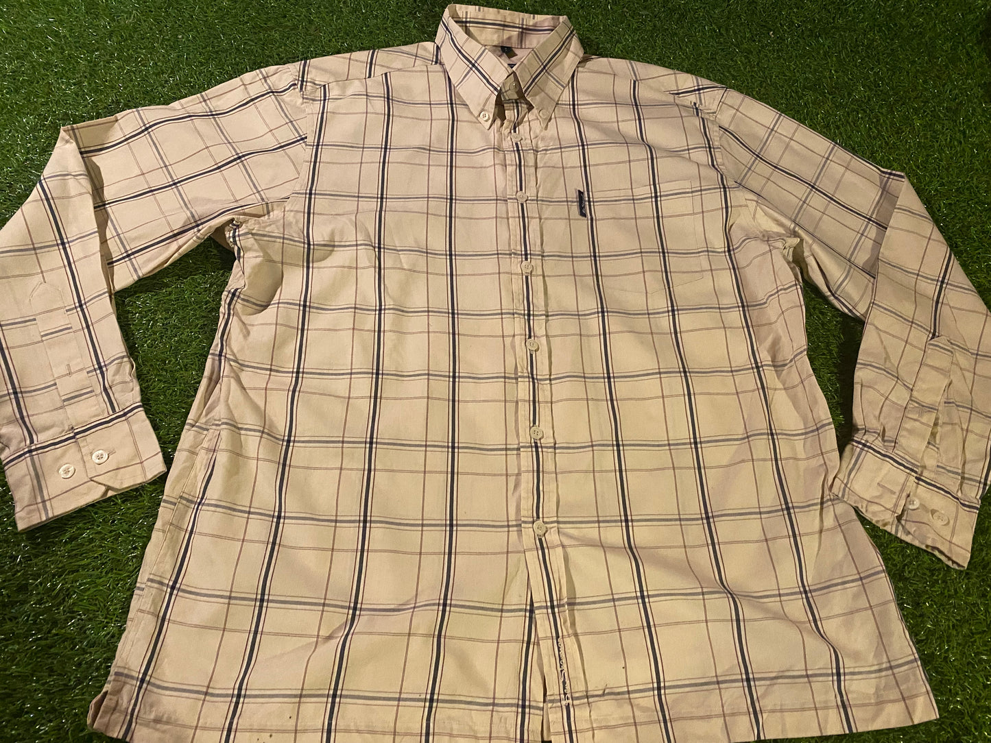 Ben Sherman Ska Mod Skinhead Clothing Size 3L Large Mans Long Sleeved Shirt