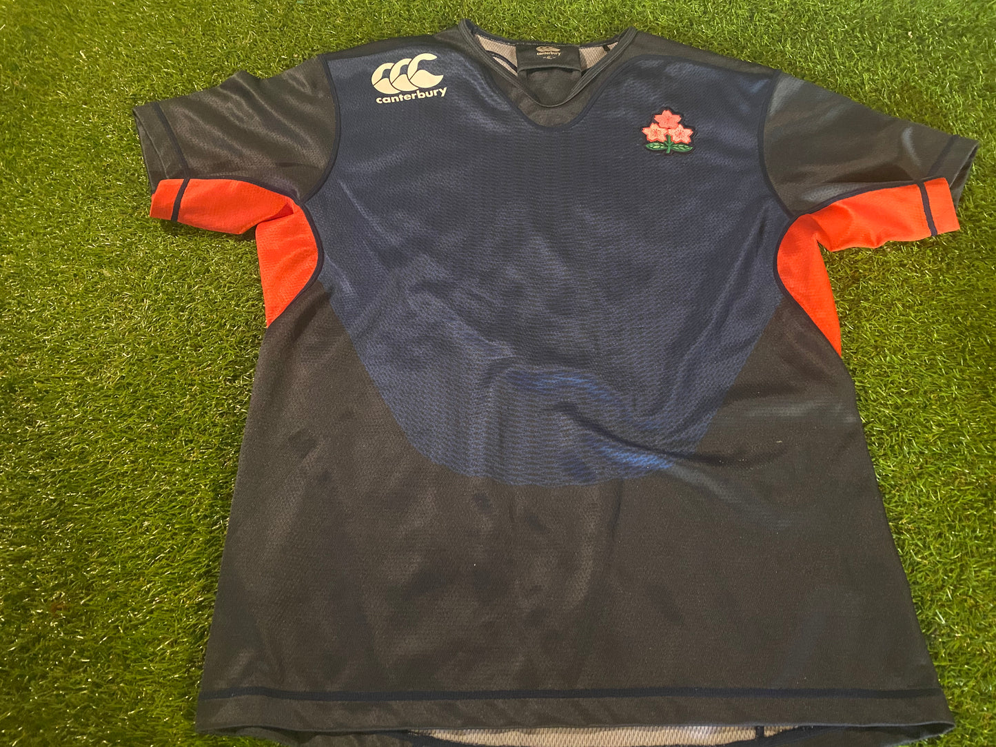 Japan Nipon Cherry Blossoms Rugby Union Football Large Mans Player Issue CCC Jersey