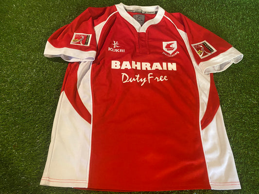 Bahrain Arabian Gulf RFU Rugby Union Football Medium Mans Kukri Made Home Jersey