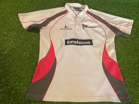 Olorun Sharks South Africa African Rugby Union Football Medium Mans Jersey