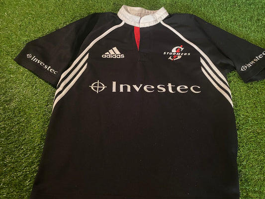 Stormers South Africa Rugby Union Football Large Mans Vintage Adidas Made Jersey