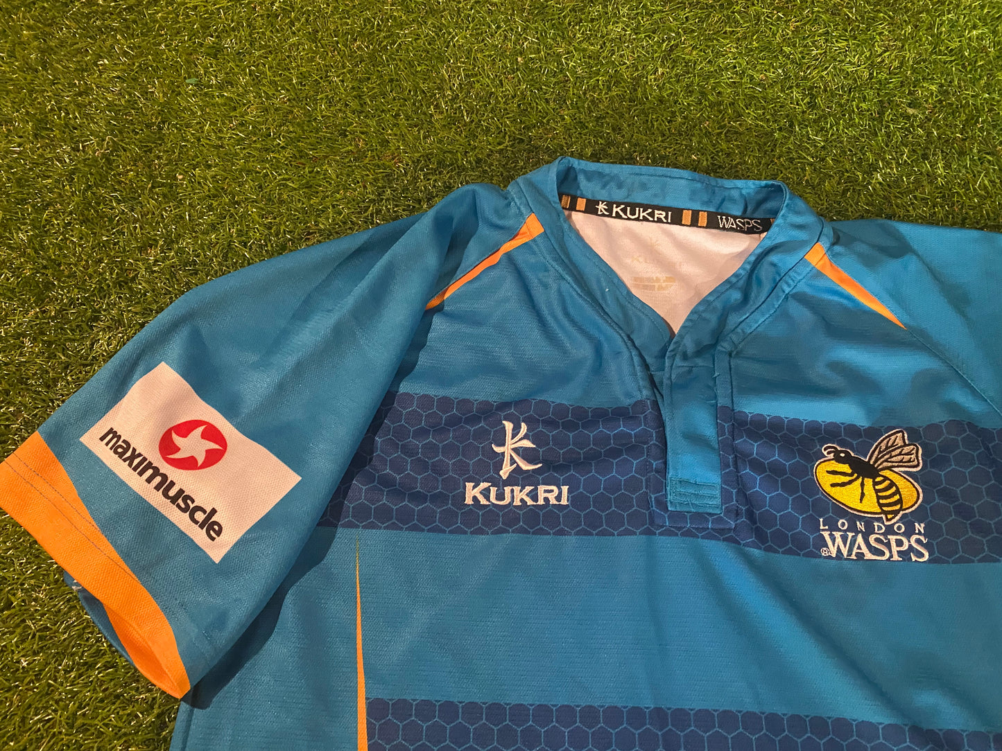 London Wasps England English Rugby Union Football large Mans Kukri Made Jersey