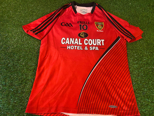 Co Down Ireland GAA Gaelic Football Hurling Medium Mans Tight Fit Match Worn no10 Jersey